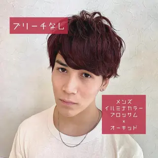 ショート カラー メンズ メンズ指名多数!! SiLO 田島のヘアスタイル