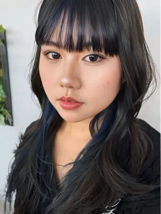 ロング カラー LIFE 本店所属・ハイトーン×韓国 レイヤー/ 小林達哉のヘアスタイル