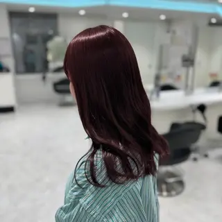 セミロング カラー 💎透明感カラー /kaito💎のヘアスタイル