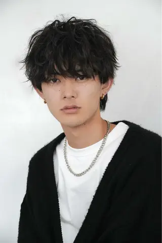 パーマ メンズ 原宿 フェザーパーマ fifth イノウエのヘアスタイル