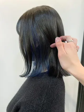 ミディアム カラー HIROKI ” stylistのヘアスタイル