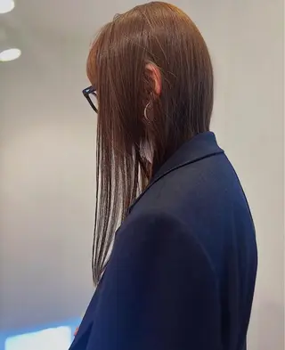 ロング カラー 林 妃和のヘアスタイル