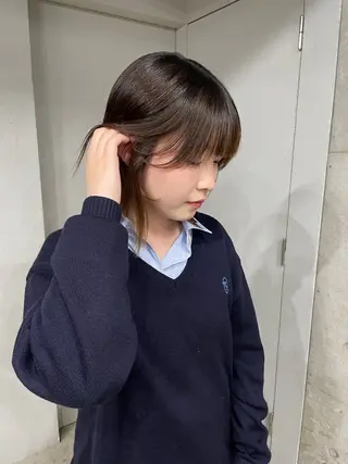 ミディアム カラー 表参道/髪質改善・ 透明感 colorのヘアスタイル