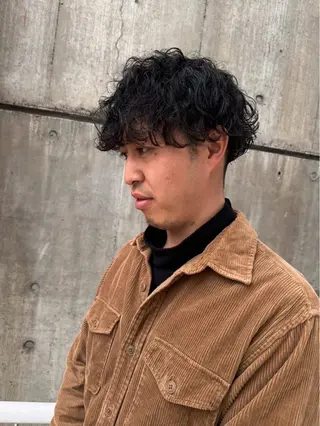 パーマ メンズ 🔥メンズ圧倒的人気 ROOOMEN松田隆のヘアスタイル