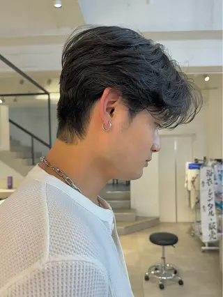 ショート パーマ メンズ 🇰🇷カルマパーマ kaito🇰🇷のヘアスタイル