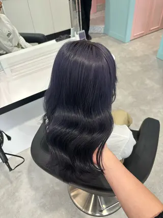 セミロング Wカラー/暖色/べ ージュりく©︎🐝のヘアスタイル