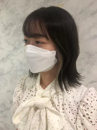 ミディアム 志木駅1分☆髪質改善 ミニモ限定特別割引✨のヘアスタイル