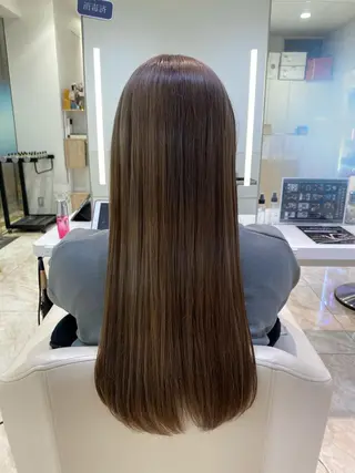ロング カラー ナチュラル艶カラー 🤎maoのヘアスタイル