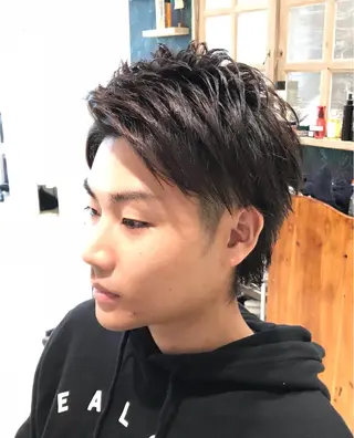 ショート メンズ メンズ指名多数!! SiLO 田島のヘアスタイル