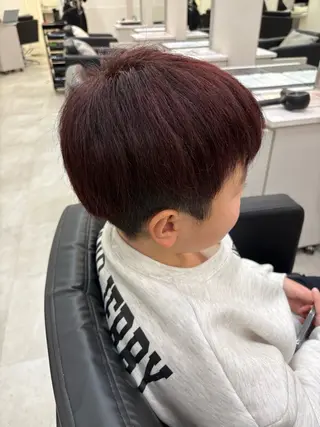 カラー メンズ 冨江 弘貴のヘアスタイル