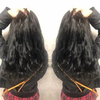 セミロング カラー ♡美髪•艶髪♡砂川 なつきのヘアスタイル