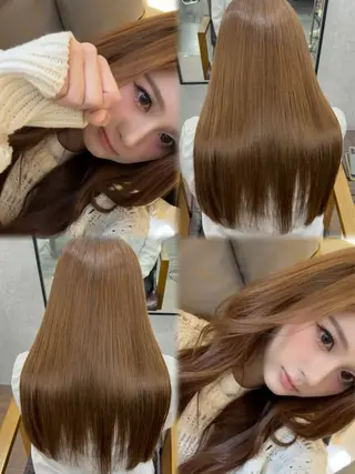 ロング カラー 【ili心斎橋】 🐰清水 梨央🤍のヘアスタイル