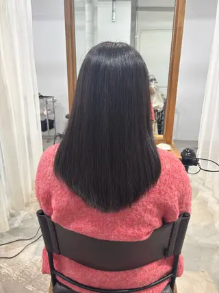 セミロング カラー 金山/栄 伊藤菜々夏のヘアスタイル