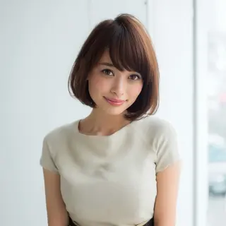 ショート ハピネスフィール宇治店所属・🌿京都丸みショート /小倉徒歩4分/多田のヘアスタイル