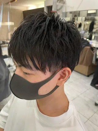 ショート ❄️メンズカット 落合諒❄️のヘアスタイル