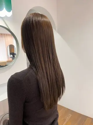 ロング カラー 武村美咲/ 暖色/艶カラーのヘアスタイル