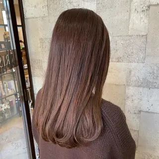 ロング カラー 村上 遥香 店長スタイリストのヘアスタイル