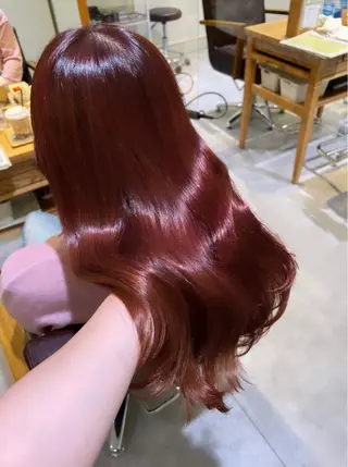 ロング カラー 韓国ヘア×髪質改善 /yoshikaのヘアスタイル