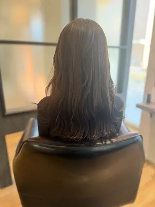 ロング 守永 紀彦のヘアスタイル