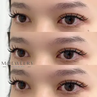 マツエク・マツパ M.JEWELRY SHIONEのマツエク・マツパデザイン