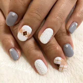 ネイル She nail studio 原宿所属・パラジェル有/ スカルプ/mahoのネイルデザイン