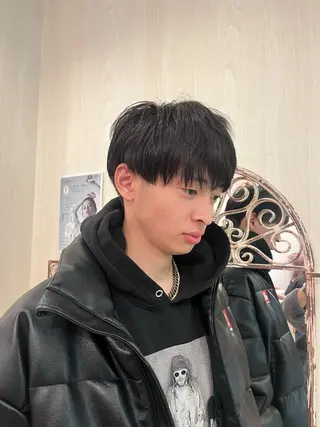 ショート カラー パーマ メンズ ️️髪質改善✨ミニモ 学割/Hina💖のヘアスタイル