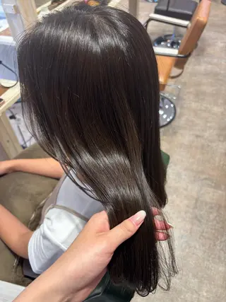 ロング 森 明日希のヘアスタイル