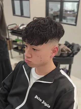 メンズ ショート Lapis 名古屋駅前店所属・LEN名古屋/パーマ 海外ヘア/メンズ特化のヘアスタイル