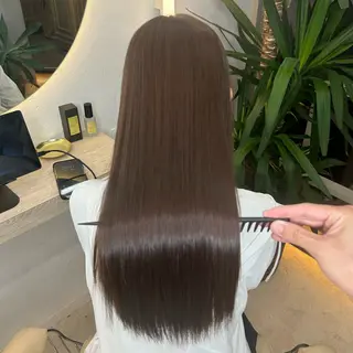 ロング Hui.所属・縮毛矯正・髪質改善 特化 出納 直起のヘアスタイル