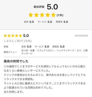 睡眠ドライヘッドスパ 💤スイミンラボのエステ・リラクイメージ