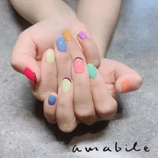 ネイル amabile nailのネイルデザイン