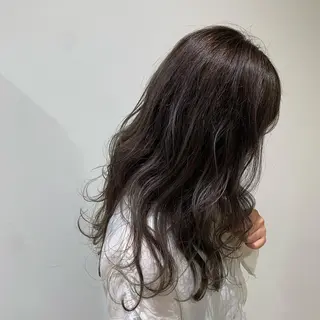 ロング 似合わせスタイル 岡田勇哉のヘアスタイル