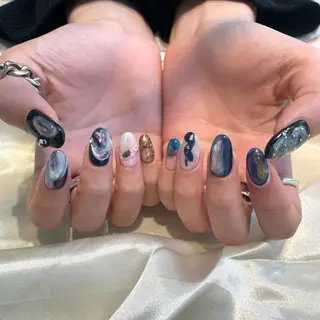 ネイル 新井 ひなののネイルデザイン