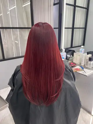 ロング カラー kayo/ブリーチ モデル募集中✨のヘアスタイル