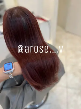 セミロング arose 荒尾店 田中のヘアスタイル