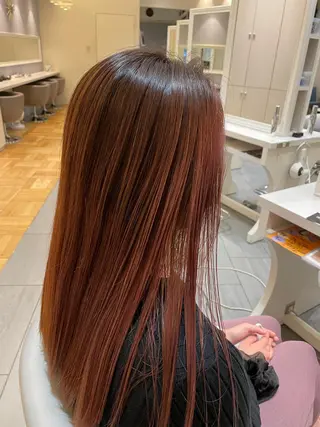 ロング FLAPPER所属・ハイトーンカラー /パーマ/亀井のヘアスタイル