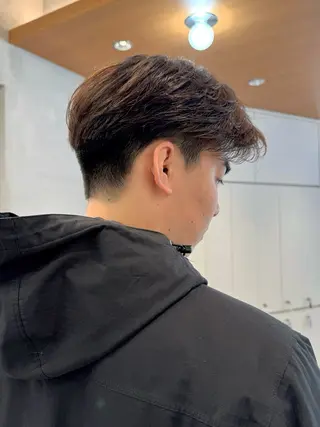 メンズ nicoTOKYO 原宿所属・センターパート /メンズ/海野颯生のヘアスタイル