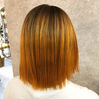 ショート salowin 原宿 aroa所属・韓国／ハッシュカット ／透明感カラー／金野のヘアスタイル