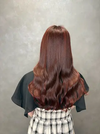 ロング カラー 大西ひなた/パーマ &メンズカット✨️のヘアスタイル