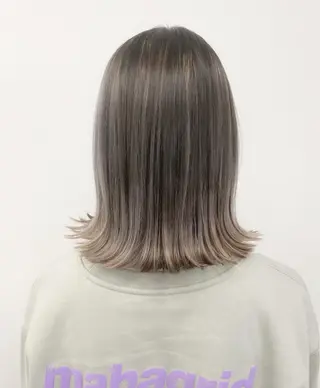 ミディアム 常山 篤志のヘアスタイル