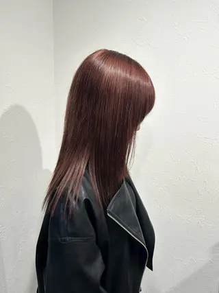 ロング WARP/縮毛矯正 山野辺のヘアスタイル