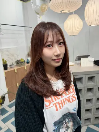 セミロング レイヤーカット/ 春日井/鵜飼元喜のヘアスタイル