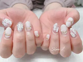 カラー ネイル 芦辺 香奈のネイルデザイン