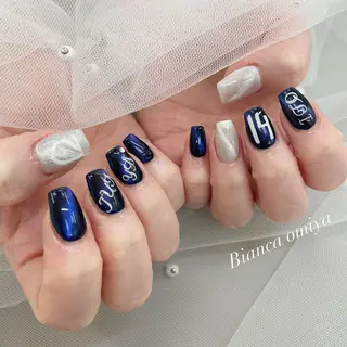 ネイル Bianca大宮店 🫧カッチ🪽のネイルデザイン