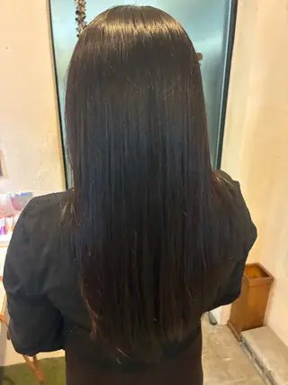 ロング SEAQUENCE外苑前所属・艶髪カラー♡ せいらのヘアスタイル