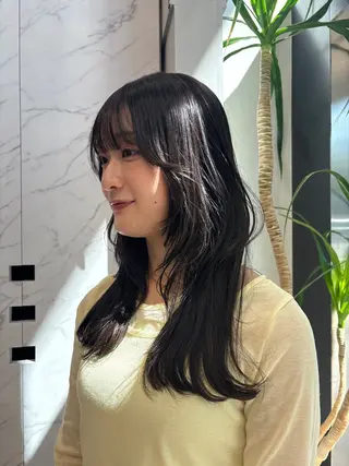 ロング カラー miu /透明感カラーのヘアスタイル