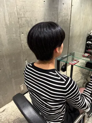 ショート ENORE所属・💎パーマ/ショート 💎みそらのヘアスタイル