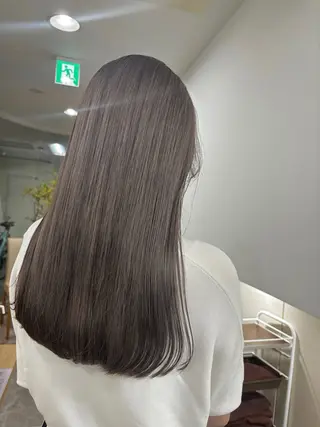 ロング hoNua. 栄/透明感カラーのヘアスタイル