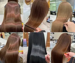 ロング hair&make EARTH新都心店所属・宮城 呂羽のヘアスタイル