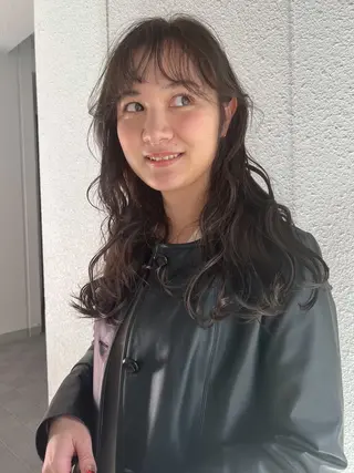 ロング カラー カラーパティシエ facce🌼ikoのヘアスタイル